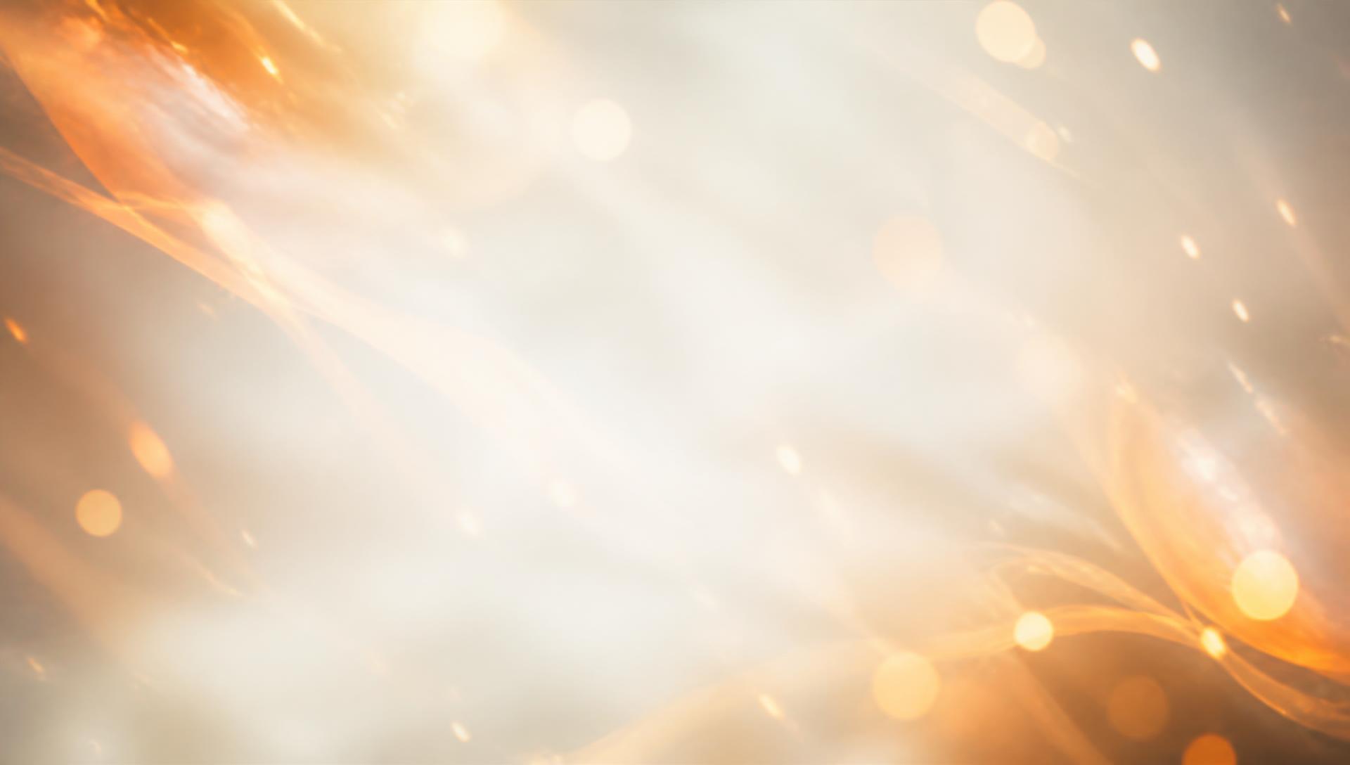 Abstract bright warm-glow atmospheric background